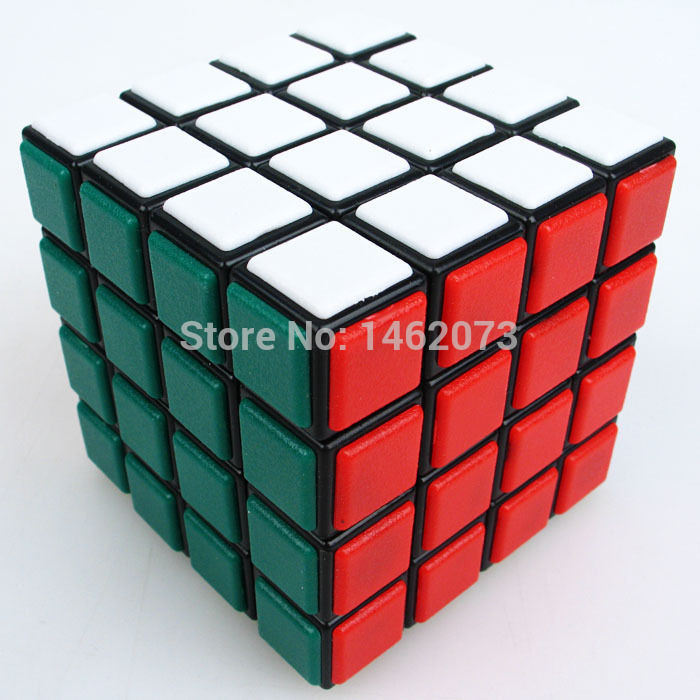 ?[속도 악마 큐브 저장] Lanlan 4X4X4 타일 큐브 장난감 매직 큐브 퍼즐/ [Speed Demon Cube Store] Lanlan 4X4X4 Tile cube toys magic Cube Puzzle